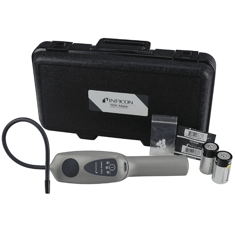 Inficon TEKMate Refrigerant Leak Detector HVAC service tool for CFC HCFC HFC detection