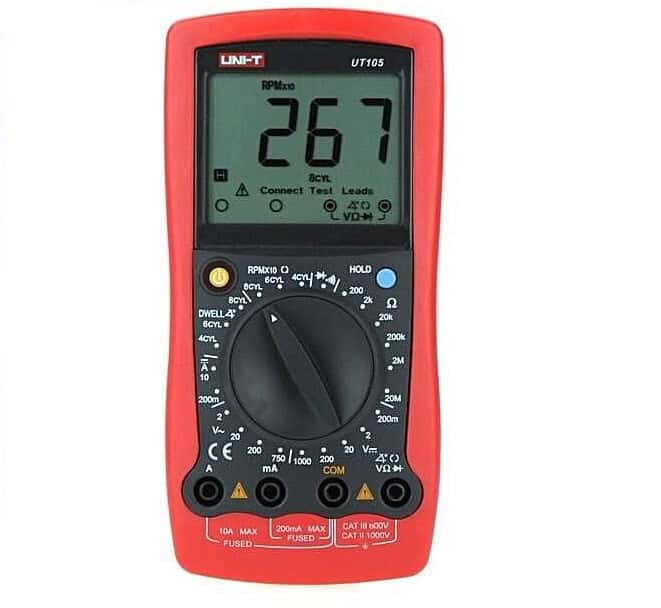 Uni T UT105 Automotive Digital Multimeter vehicle diagnostic tool engine repair meter