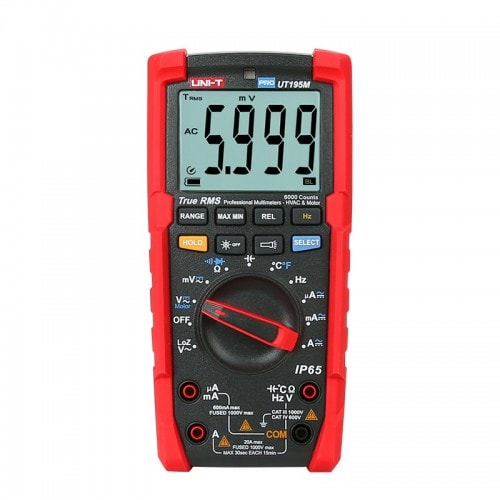 Uni T UT195M Industrial True RMS Multimeter IP65 waterproof digital tester electrical tool