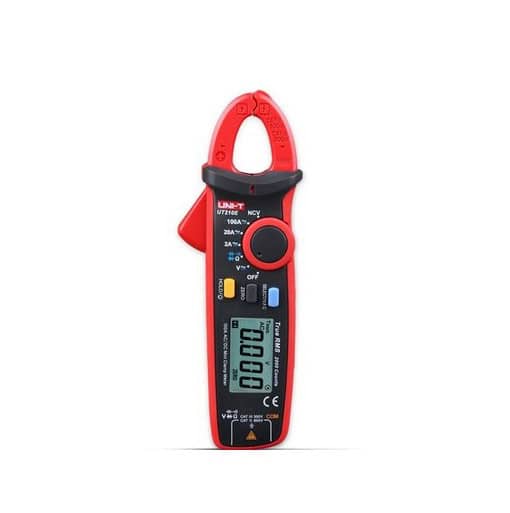 Uni T UT210D Mini 100A True RMS Digital Clamp Meter compact AC DC current and voltage tester
