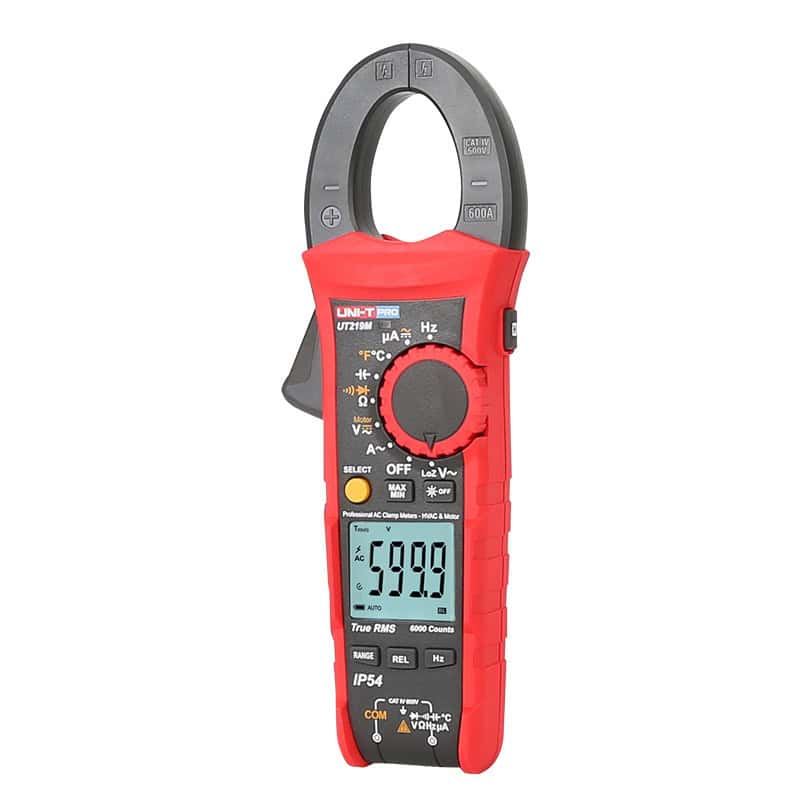 Uni T UT219M Professional Clamp Meter Motor Test LoZ industrial electrical testing tool