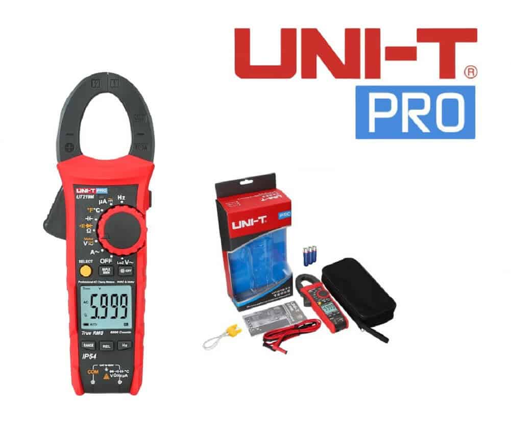 Uni T UT219M Professional Clamp Meter Motor Test LoZ industrial electrical testing tool
