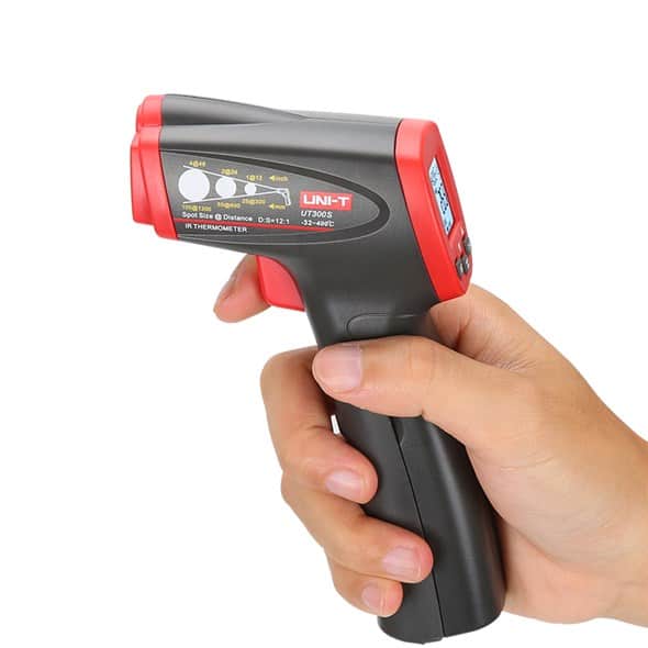 Uni T UT300S Non Contact Infrared Thermometer digital temperature gun HVAC tool measurement device