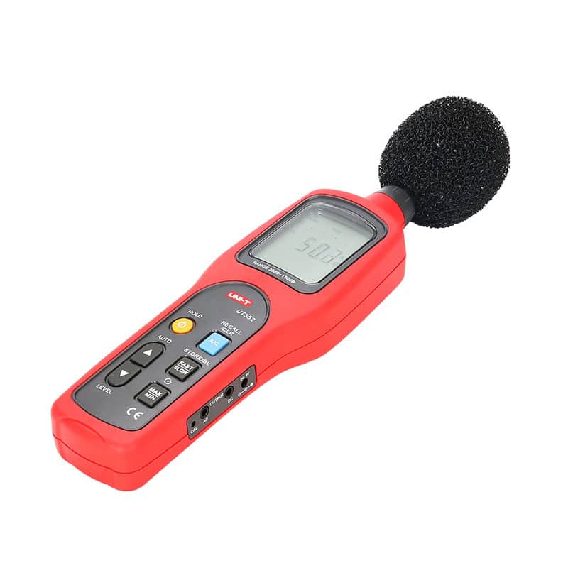 Uni T UT352 Sound Level Meter decibel meter noise measurement tool digital acoustic tester