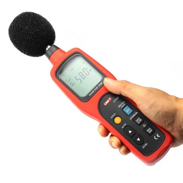 Uni T UT352 Sound Level Meter decibel meter noise measurement tool digital acoustic tester