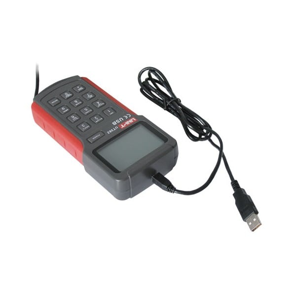 Uni T UT362 Professional Anemometer Wind Speed Meter Airflow Temperature USB Data Logger HVAC Tool