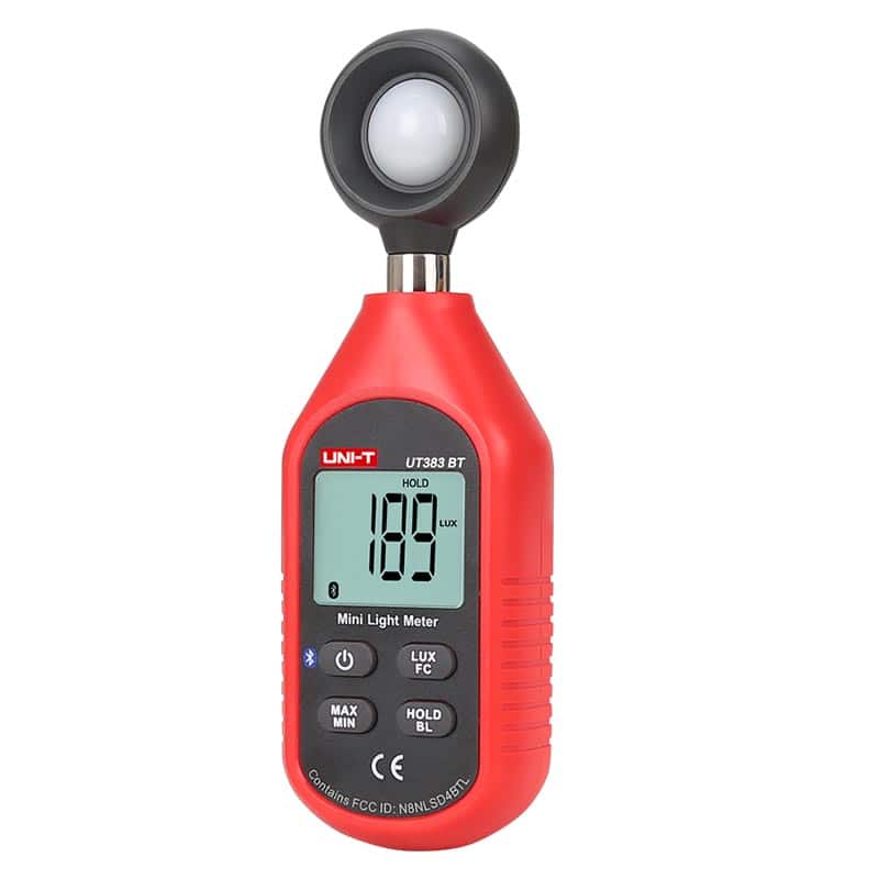 UniT UT383BT Mini Lux Meter Bluetooth light intensity measurement tool illuminance tester