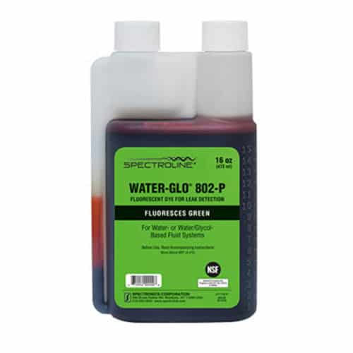 Spectroline Water Glo SPE WGG 16 Green UV Dye for water leak detection
