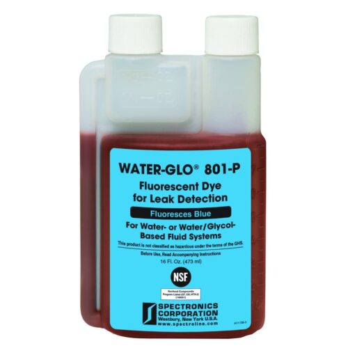 Spectroline WATER GLO SPE WGB 16 Blue Dye fluorescent water leak detection industrial HVAC fluid