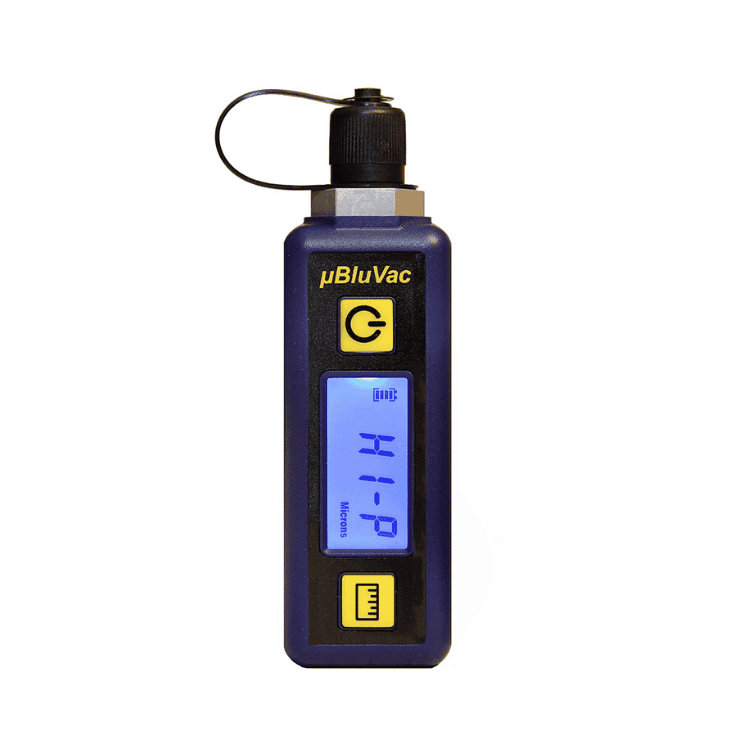 Accutools uBluVac Digital Micron Gauge vacuum measurement tool for HVACR service technicians