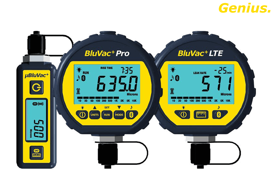 Stop Screwing Around with Crappy Vacuum Gauges and Step-up to BluVac Technology!