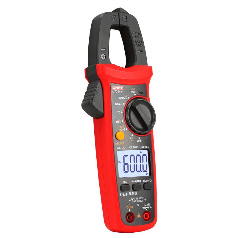 Uni T UT204 plus AC DC Digital Clamp Meter True RMS electrical tester multimeter tool