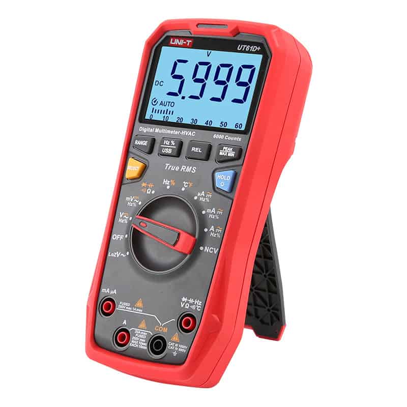 UniT UT61D plus 1000V True RMS Digital Multimeter electrical testing tool volt meter
