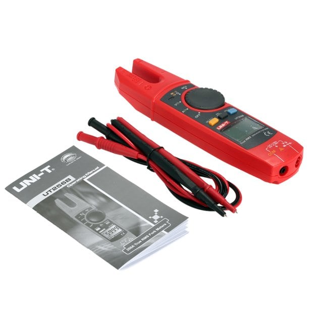 Uni T UT256B Fork Meter digital clamp multimeter AC DC current voltage tester electrical tool