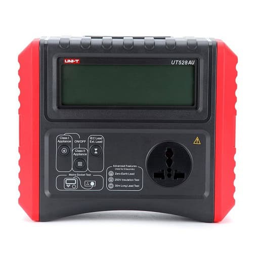 UniT UT528AU Portable Appliance Tester PAT electrical safety testing tool for Class I and II appliances