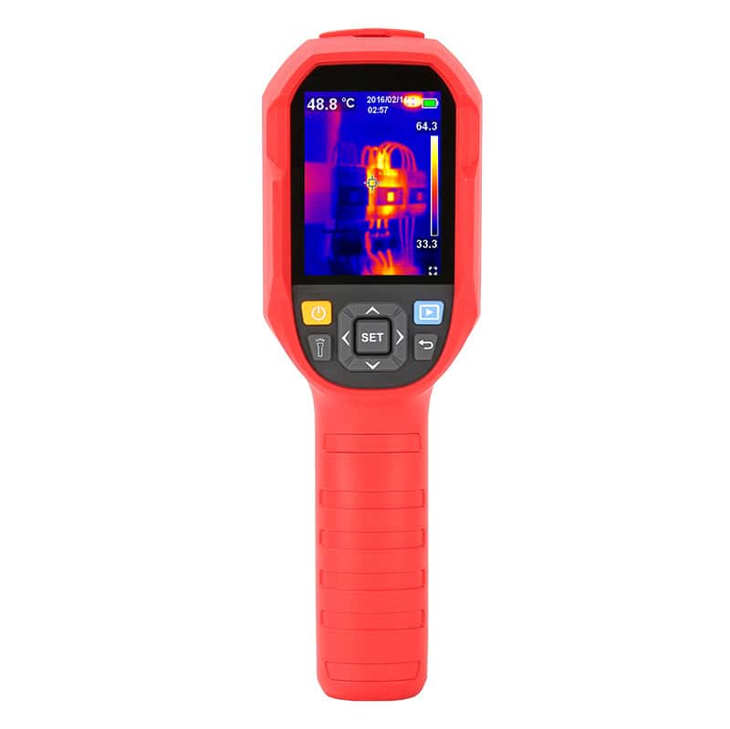 Uni T UTi260B Thermal Imager infrared camera handheld temperature measurement tool HVAC inspection