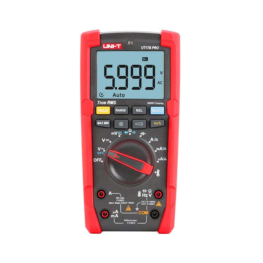 Uni-T UT17B-PRO 1000V True RMS Digital Multimeter