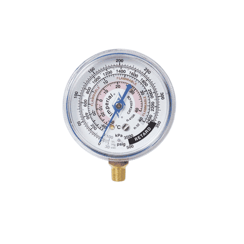 Imperial 453CB 68mm Low Side Gauge R32 / R410a