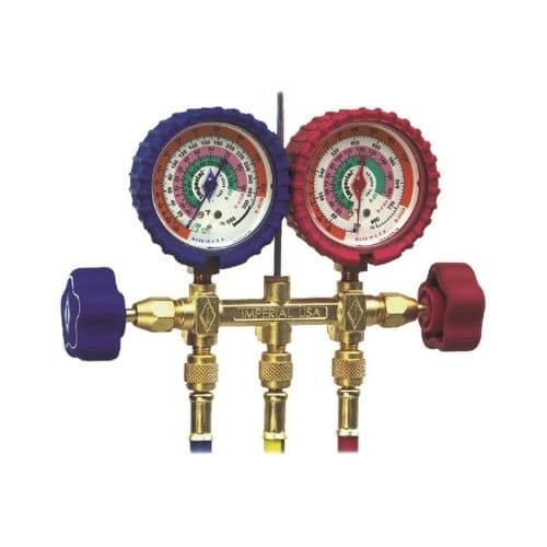 Imperial 481 CKPC 2 Valve Brass Manifold R22 134 404