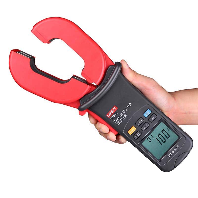 Uni T UT275 Clamp Earth Ground Tester grounding resistance leakage current meter electrical testing tool