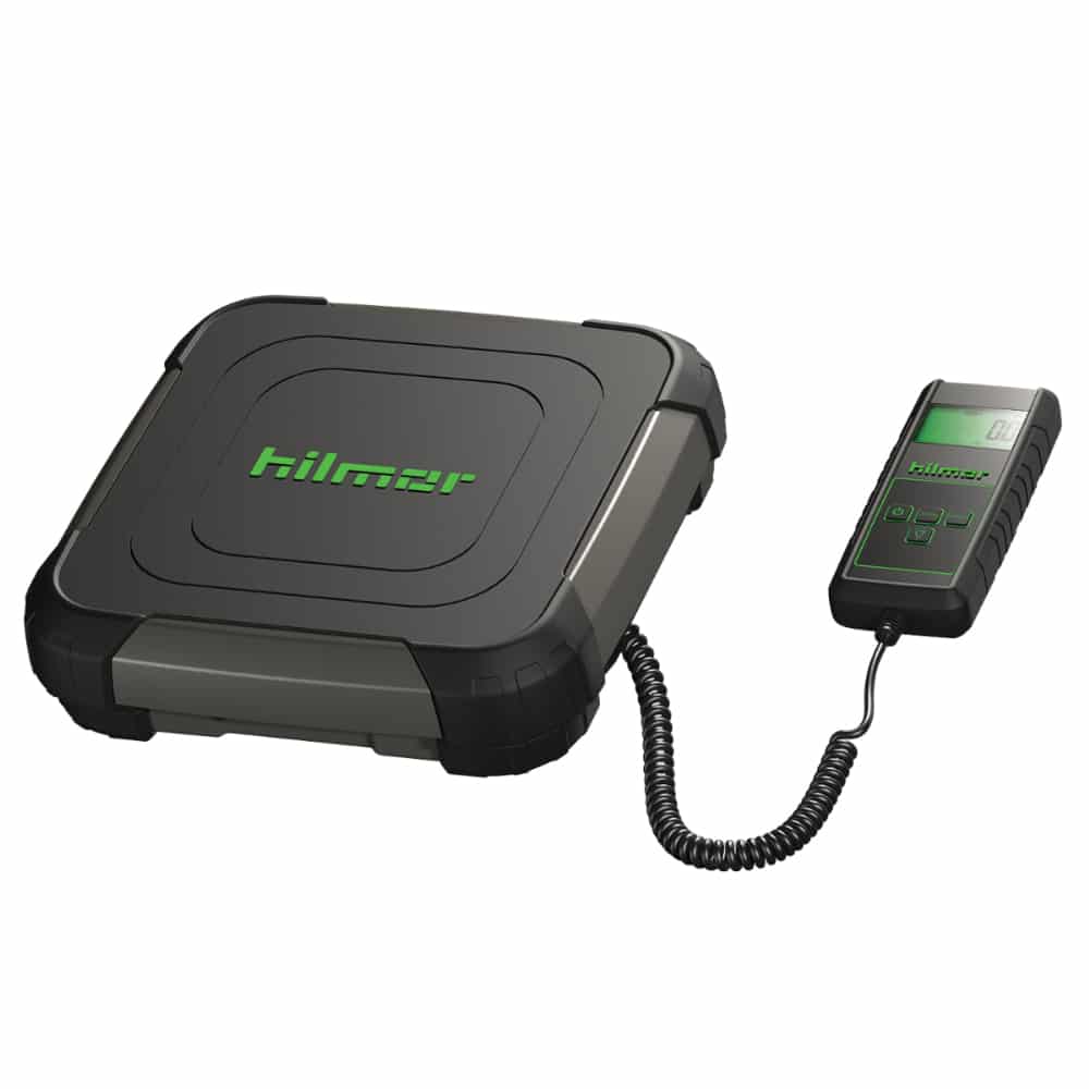 Hilmor RSW220 Wired Refrigerant Scale HVAC charging and recovery weight scale tool