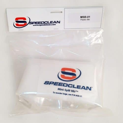 SpeedClean MSB-01 Mini Split Bib Kit Replacement Bib