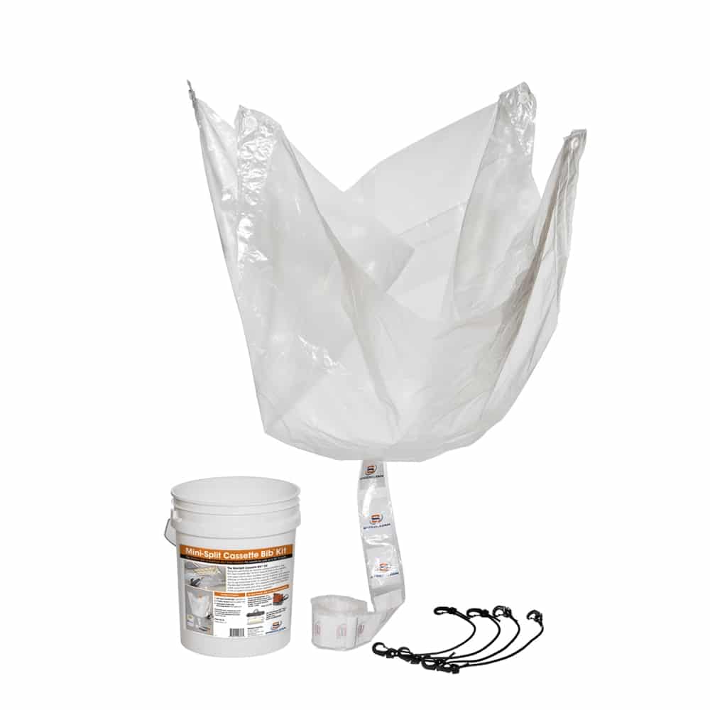 SpeedClean SC-CB Cassette Bib with Bungees and Bucket