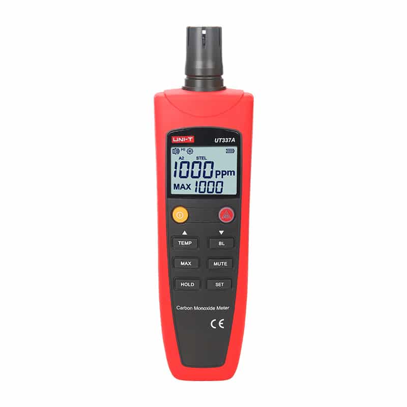 UniT UT337A CO Meter Carbon Monoxide detector portable handheld air quality safety tool