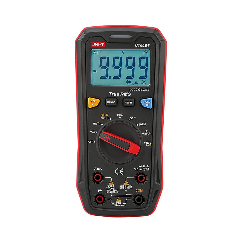 UniT UT60BT Bluetooth True RMS Digital Multimeter smart electrical tester with mobile app connectivity