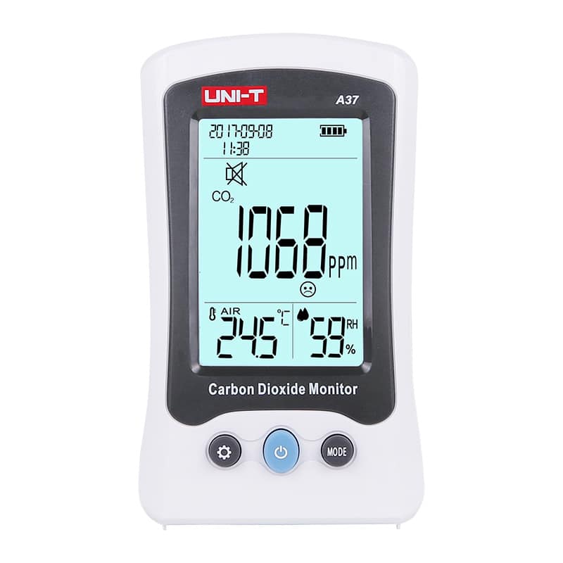 UniT UTA37 CO2 Meter indoor air quality monitor carbon dioxide temperature humidity sensor