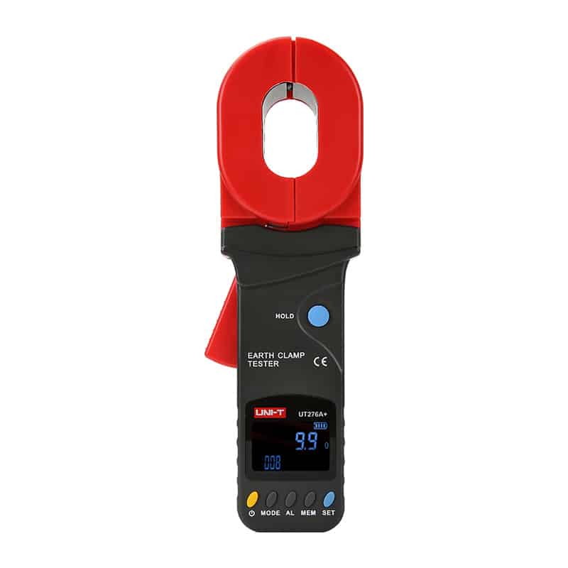 UniT UT276A Plus Digital Clamp Earth Ground Tester electrical resistance and leakage current meter