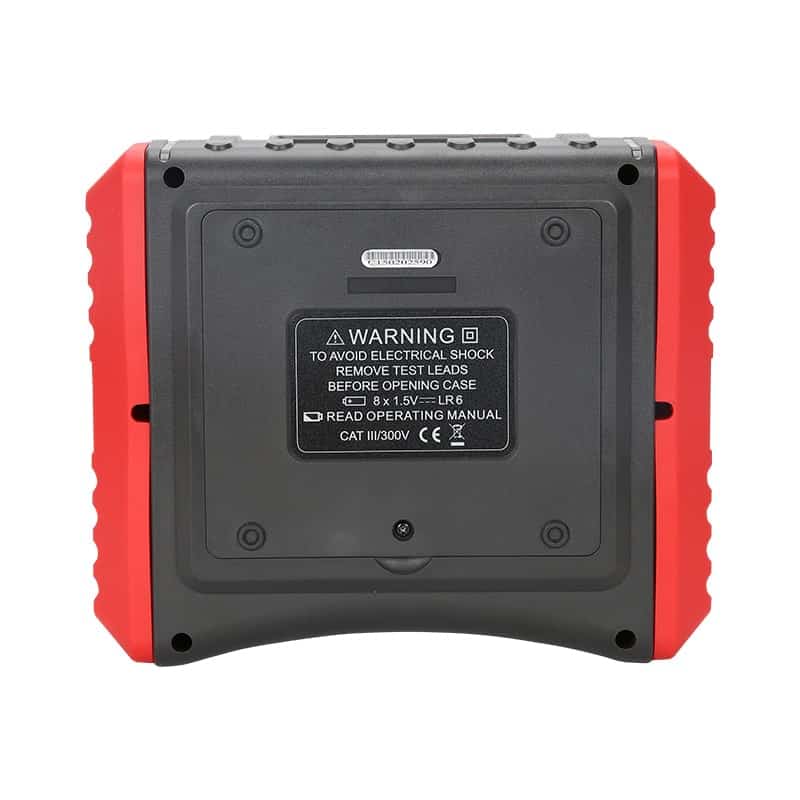UniT UT572 Advanced Earth Resistance Tester for soil resistivity and grounding system electrical safety measurement