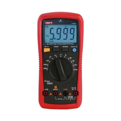 Uni-T UT892 2000V AC/DC High Voltage Digital Multimeter