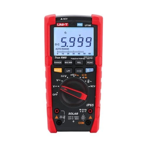 Uni-T UT196 1700V DC True RMS Professional Multimeter – Solar Pro