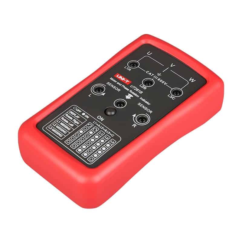 UNIT UT261B 3 Phase Power Sequence Motor Rotation Indicator industrial electrical testing tool