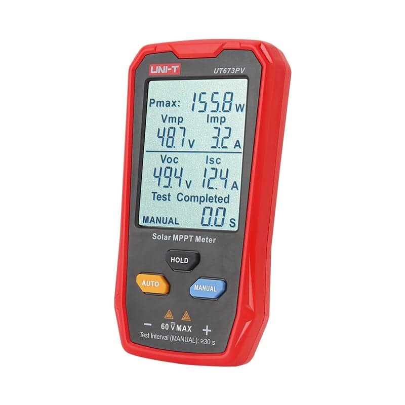UniT UT673PV Solar MPPT Meter photovoltaic panel power tester digital solar multimeter tool