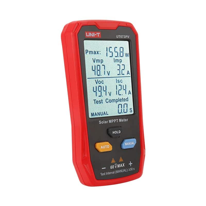 UniT UT673PV Solar MPPT Meter photovoltaic panel power tester digital solar multimeter tool
