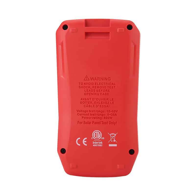 UniT UT673PV Solar MPPT Meter photovoltaic panel power tester digital solar multimeter tool