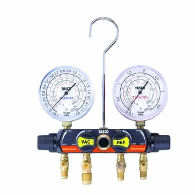 Tasco TA127HC-EXP HC Refrigerant 4 Valve Manifold