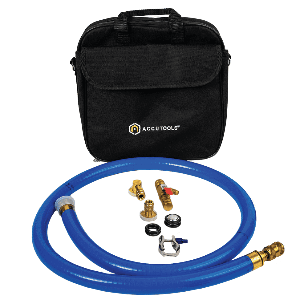 Accutools TruBlu Starter 4MSXLF Evacuation Kit with Fixed 3/8" End